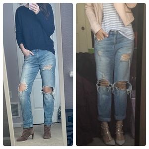 Madewell distressed boyfriend ‘boyjeans’ sz 27